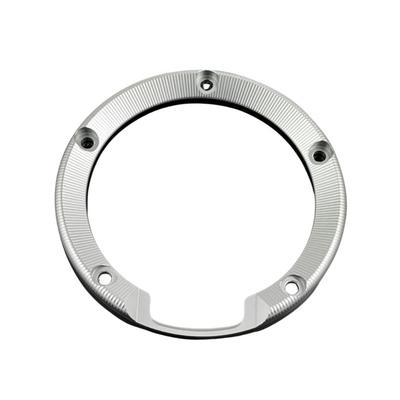 MORITECH Honda Monkey 125 Gas Tank Cap Lid Cover Gas Cap Casing for HONDA MONKEY125 JB02 JB03 Cover/Fuel (Silver)