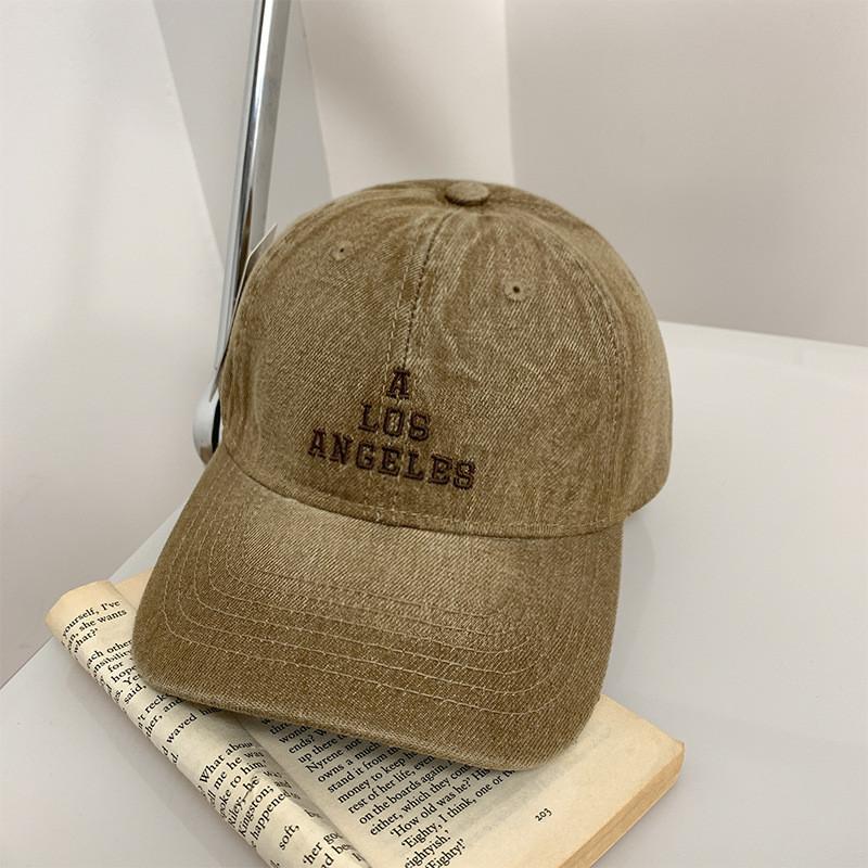 

Ins Versatile Korean Embroidered Duckbill Cap For Men And Women Spring Trends Fashion хаки