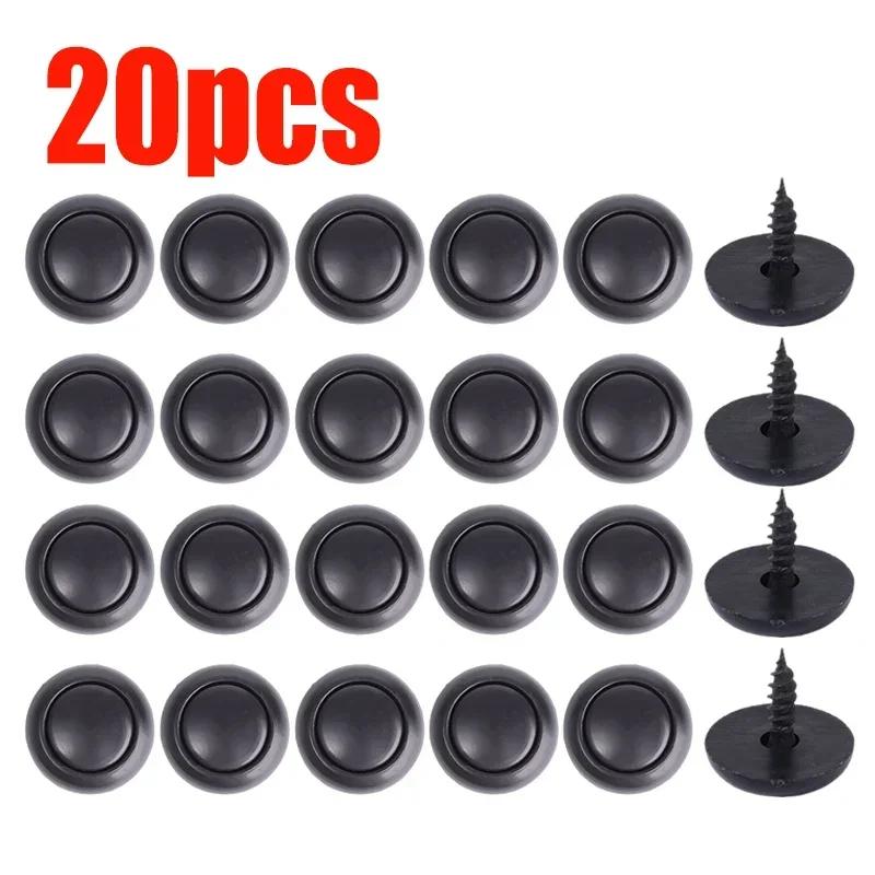 New Car Ceiling Buckles Fixing Clips Car Interior Roof Cloth Screw Caps Rivet Fixer Cap Retainer Fastener Buckle Car Accessories