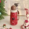 Year Of The Horse Portable Thermos Mug With Ceramic Inner And Travel Cap For Outdoor Use