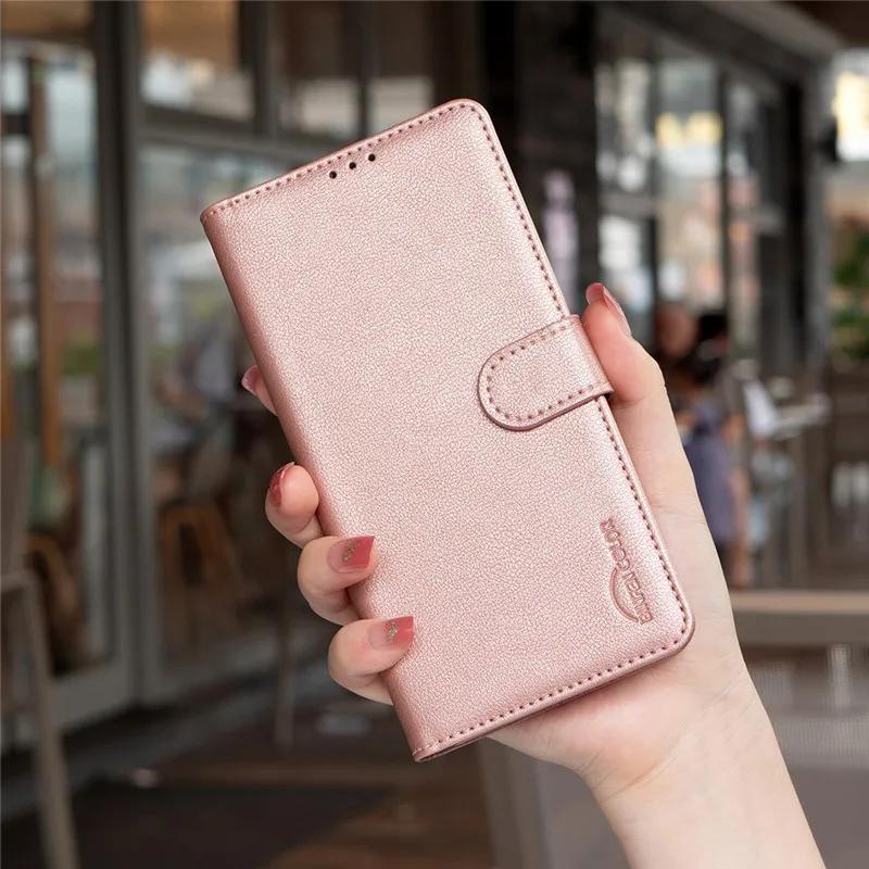 Anti-theft RFID Case for TECNO SPARK 20 Pro+ Coque Wallet Flip Leather Protective Cover