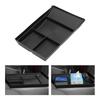 For Chery OMODA 5 C5 FX Fuel 2022-2025 Car Center Console Lower Storage Box Organizer Accessories Tidying TPE Black