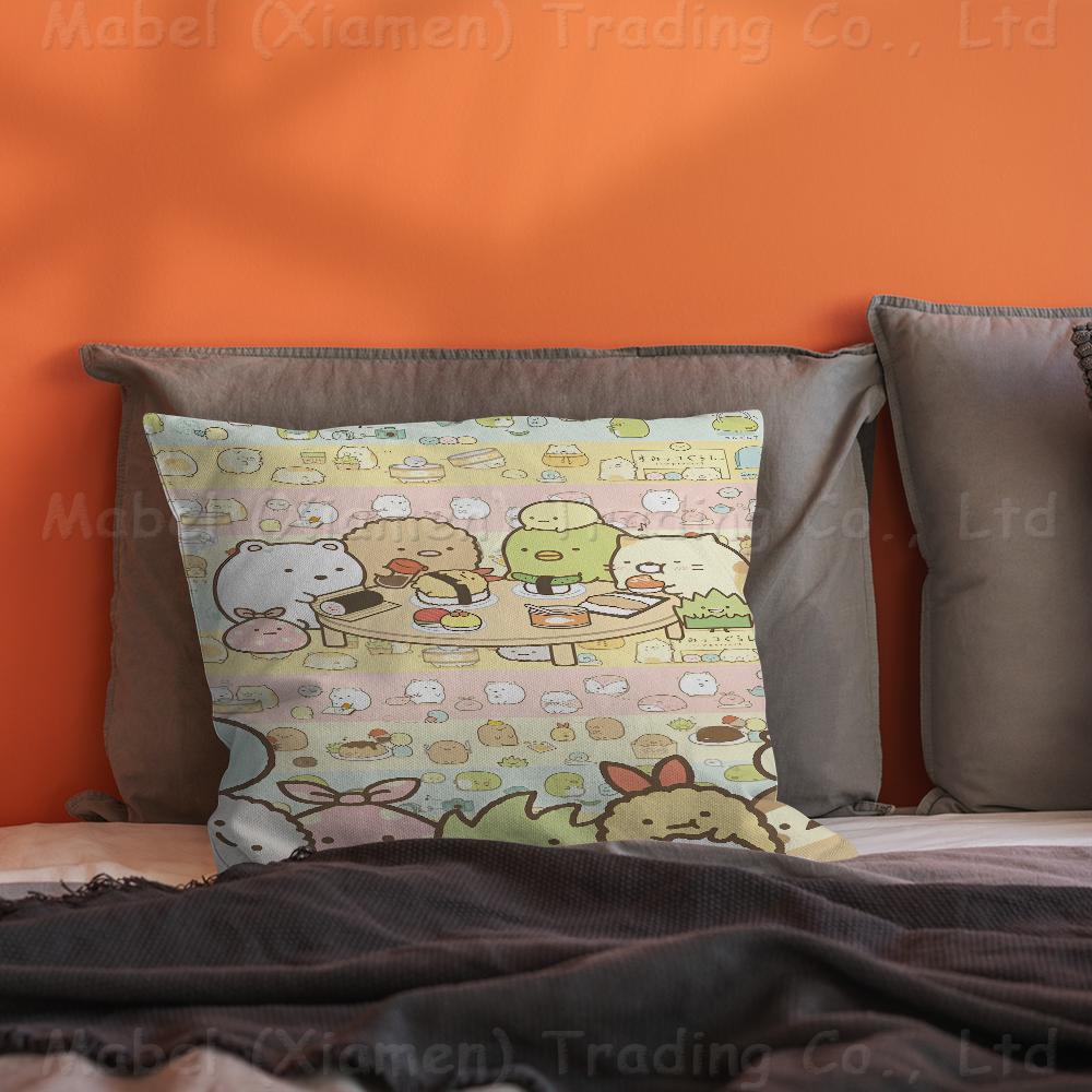 Japan Anime Sumikko Gurashi Pillow Gift Home Office Decoration Pillow Bedroom Sofa Car Cushion CoverPillow Case
