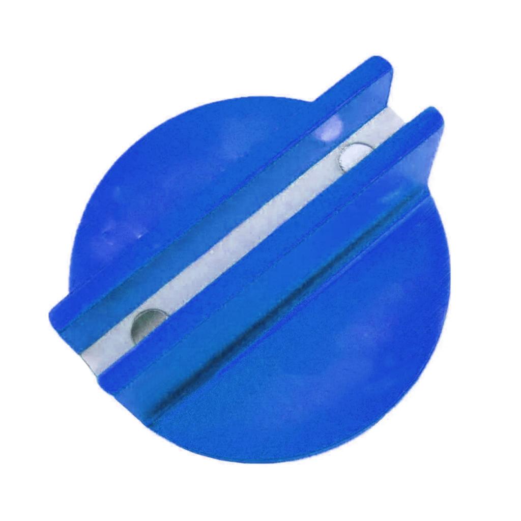 Universal Aluminum Jacks Pad Magnetic Puck for Vehicles Efficient Car Lifting with Slotted Grooved Frame Adapter 0.4inch