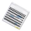 84 Clusters Individual Eyelash Extensions 8/10/12/14/16mm D Curl Fluffy Eyelash Clusters Mixed for Makeup