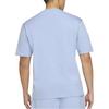 Nike Men's Jordan Flight Essentials Embroidered Logo Sports Round Neck Short Sleeve Blue T-Shirt DA9890-469