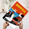 Marseille Travel With Seagulls Tin Plaque Poster Customized Wall Art Retro Vintage Metal Signs for Man Cave Wand Deko Desk Decor