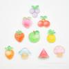 Colorful Crystal Faceted Fruit Pendant Diy Projects Cartoon Plastic Material