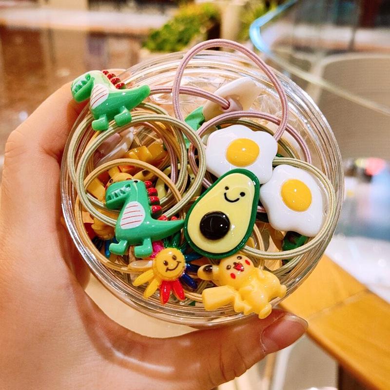 Elasticuri de păr durabile și delicate pentru bebeluși și fetițe - Accesorii de păr care nu deteriorează