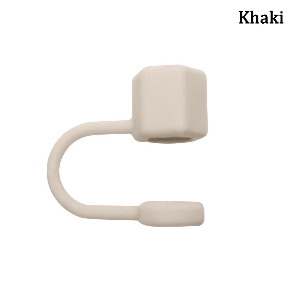 Drinking Hexagonal Nut Straw Cap Silicone Straw Topper Reusable Water Cup Accessories