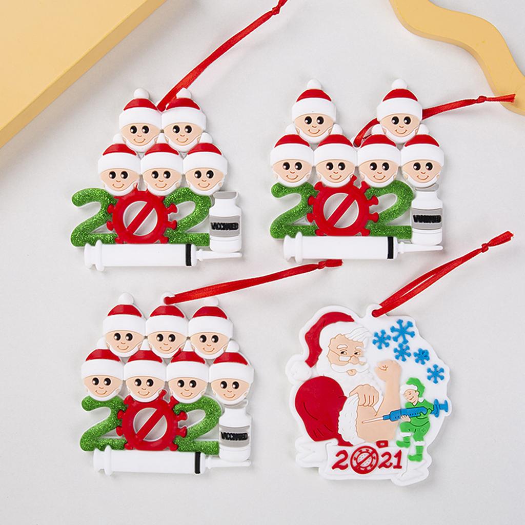 Christmas Santa Claus Figurine Decoration Xmas Hanging Decorations Ornament Doll Toy Holiday DIY Decor Festival Present