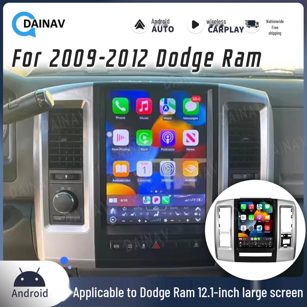 Dodge Ram 12.1-Inch Smart Android Vertical Screen with CarPlay