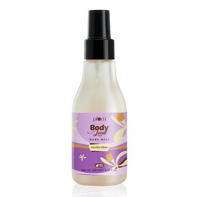 Bodylovin' Vanilla Vibes Body Mist for Women 100ml | Long-Lasting Sweet Vanilla Fragrance | Travel-Friendly Perfume Spray