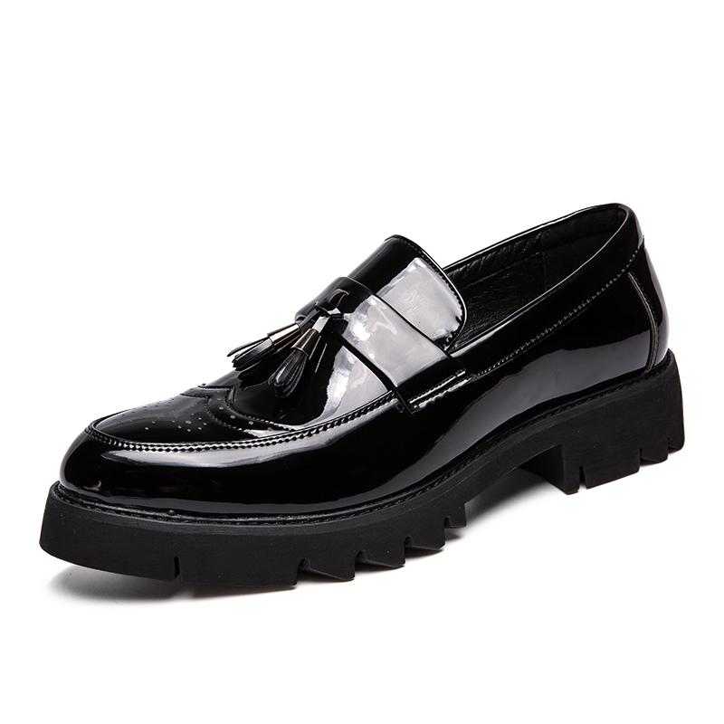Fashion Casual Loafers for Men Spring Autumn Slip on Flats New Designer PU Leather Casual Shoes Male Business Shoes Moccasins