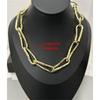 Tooxika Vintage High Feeling Thick Chain Textured Cuban Chain Necklace Heavy Streetwear Collarbone Chain