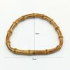 Handmade Bamboo D-Shaped Handle for Bags and Luggage