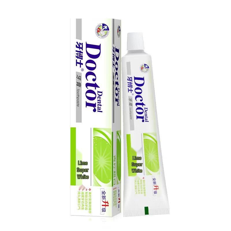 Dr. Tooth Multi-Effect Ultra White Toothpaste - Lime (3-Pack)