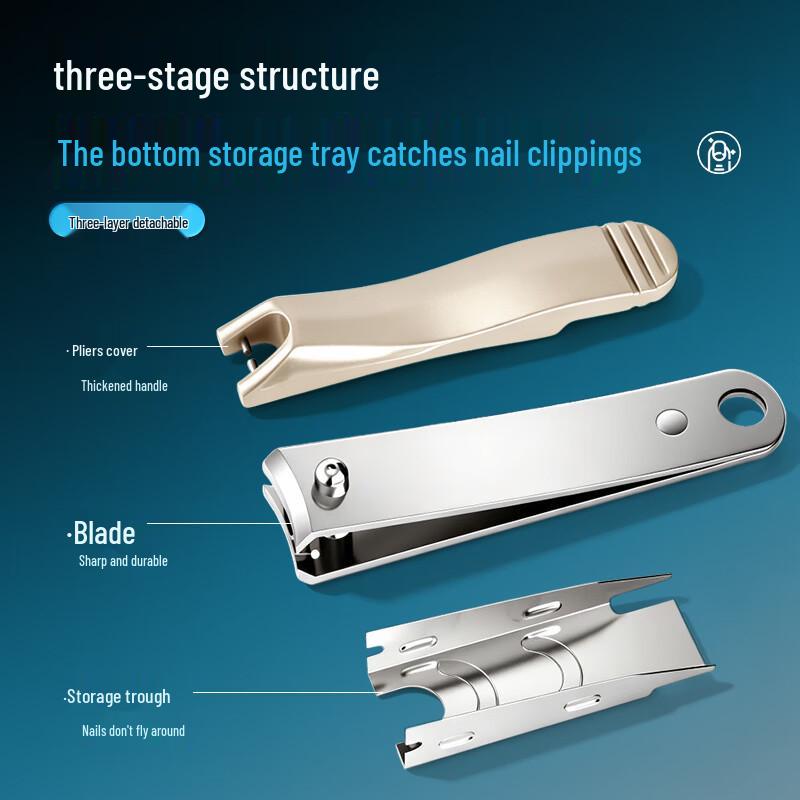 Bailishuang Anti-Splash Large Nail Clipper