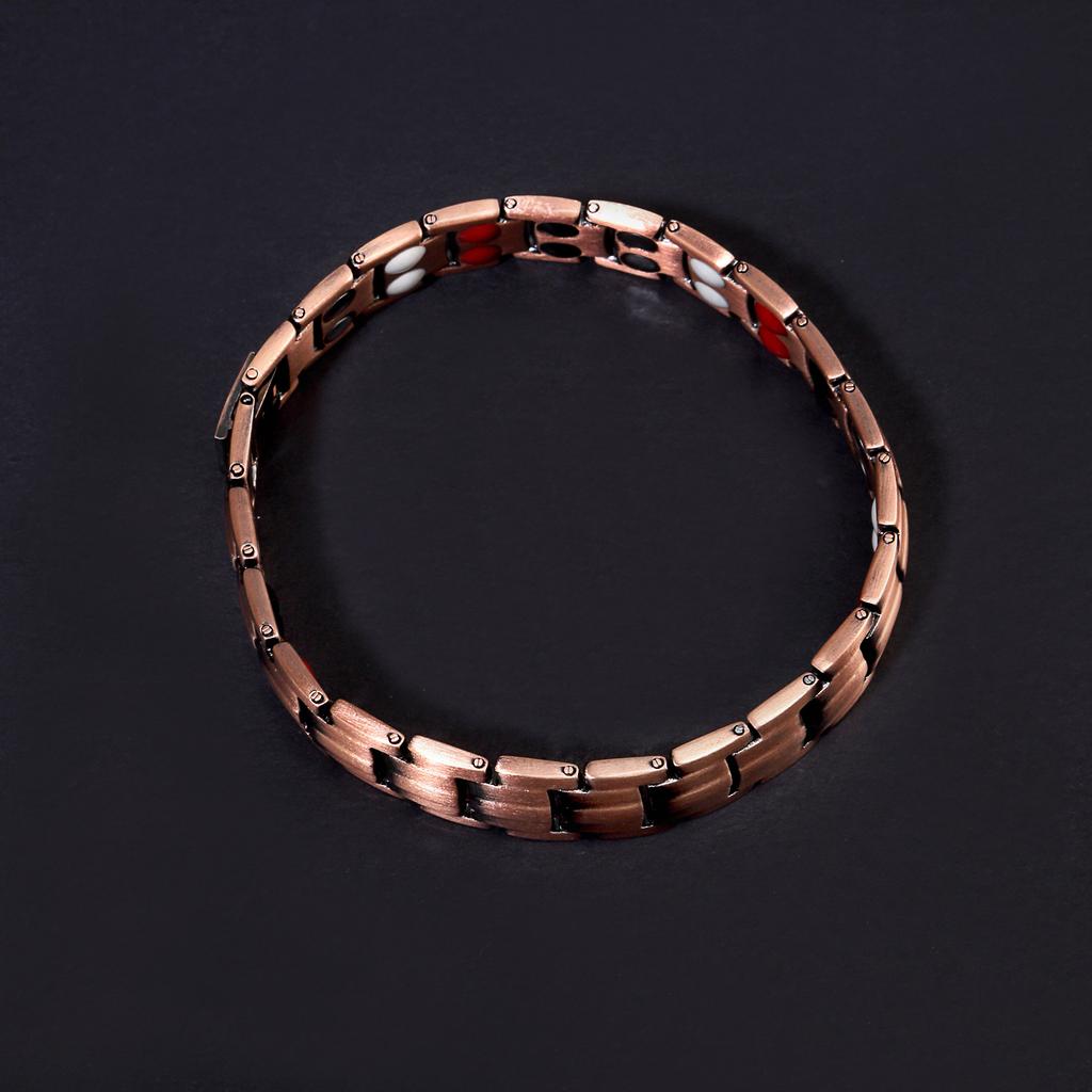 Copper Bracelet, Men's Copper Bracelet, Vintage Magnet Energy Bracelet