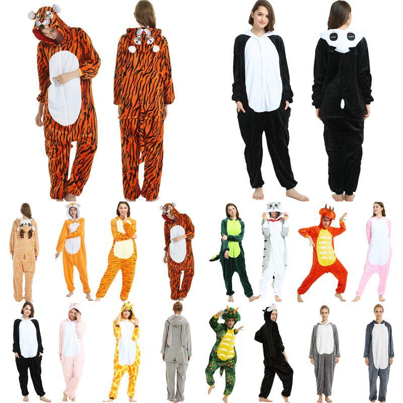 Luxuriös weicher Unisex Tier-Onesie-Jumpsuit für Erwachsene für ultimativen Lounge-Komfort