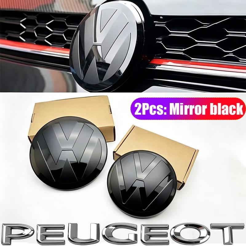 IMNOV1 Not Affect ACC Car Front Grill Rear Trunk Emblem Lid For VW Polo Golf MK6 MK7 Passat Tiguan CC T-ROC Arteon Atlas Jetta Hub Cap