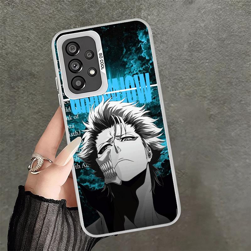 Bleach Grimmjow 6 Soft Phone Case for Samsung A17 A16 A15 A14 A13 A57 A56 A55 A54 A53 A37 A36 A35 A34 A33 A26 A25 A24 A23 A52