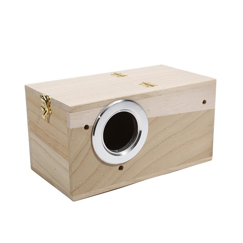 Heißer Verkauf Praktischer Vogelzuchtkasten Vogel Papagei Dekorative Käfige Haustierzubehör Heim Balkon Dekoration Paarung