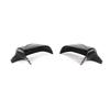 Tesla Model 3 (2017-2020) Horn and Rearview Mirror Cover In Glossy Black.