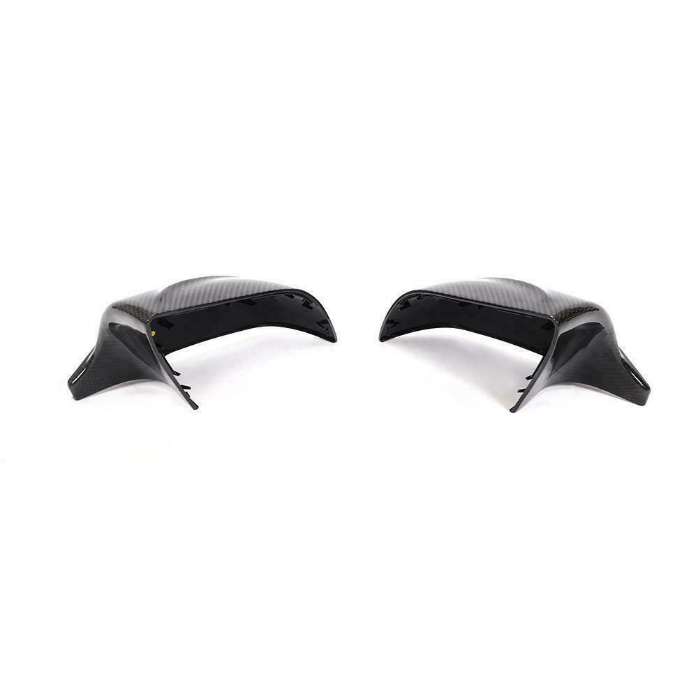 Tesla Model 3 (2017-2020) Horn and Rearview Mirror Cover In Glossy Black.