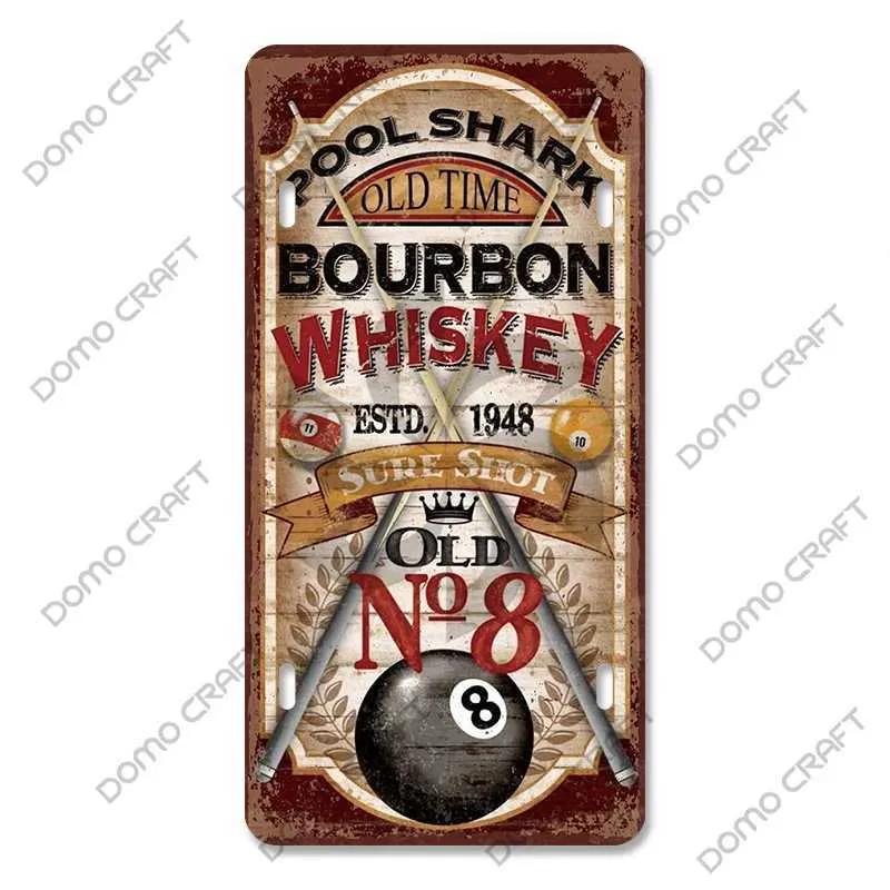 Whiskey Poster Metallblech Logo Whiskey Mädchen Weinglas Retro Metallschild Bar Club Bar Wohnzimmer Heimwanddekoration