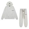 Essentials Unisex Kapuzenpullover Set Lässig Oversized Baumwolle Pullover Herbst