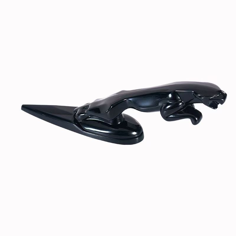 Emblema Cofano Jaguar Metallo Distintivo 3D per XJ XF F-TYPE Ornamento Cofano Logo Anteriore-Piccolo