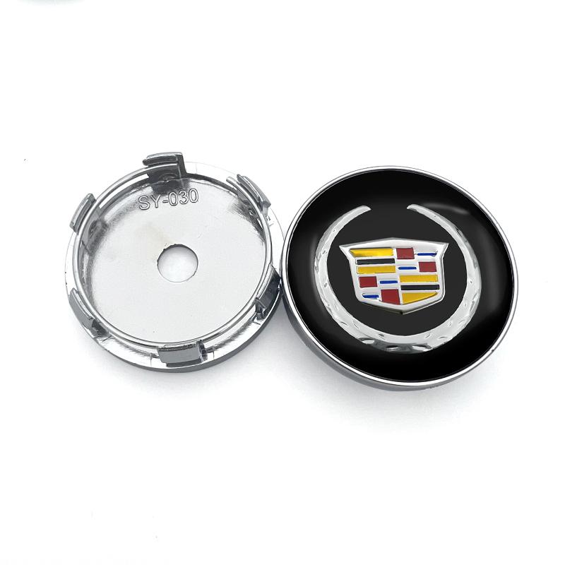 Car Wheel Center Cap Logo Hub Cover Badge Emblem For Cadillac CT5 CT6 CTS Seville ATS CT4 XTS Celestiq Ciel Escala SRX XT4 XT5 XT6 XLR ELR Elmiraj EXT