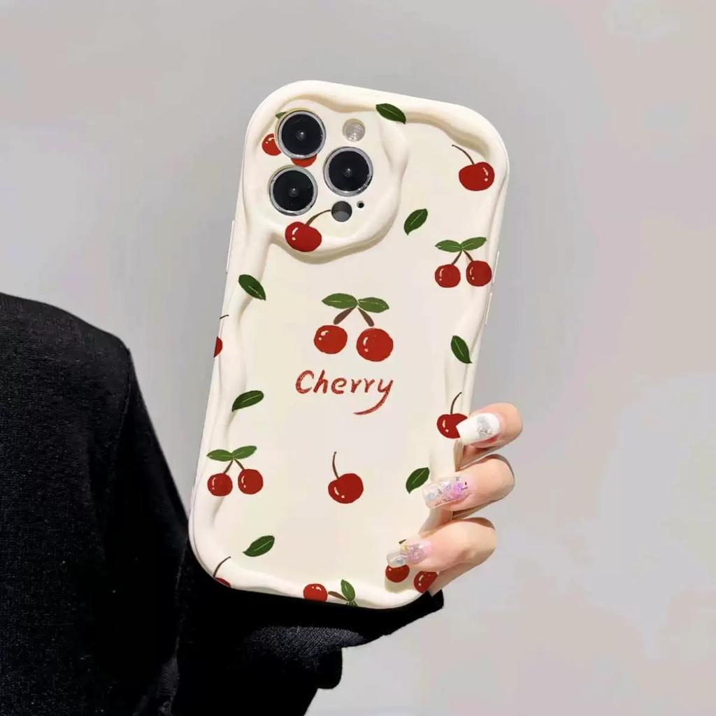 Simple Cherry Suitable for iPhone11/11/11ProMax Apple 11 Trendy Brand Mobile Phone Case 11XR max