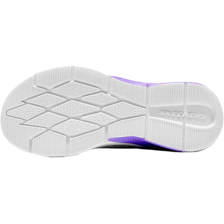 Skechers Girls Versatile Comfortable Simple Low-Top Running Shoes Kids sneaker Blue Purple 303969L-LAV