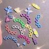 Resin Shaking Cup Mold Silicone Casting Mold Epoxy Resin Quicksand Mold Hollow Mold for Keychain Pendant Jewelry Making