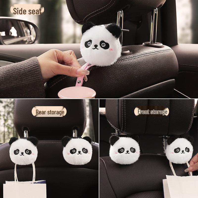 Multi-Functional Cartoon Car Seat Back Hook for Interior Storage