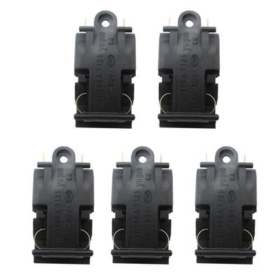 5 Pieces Boiler Thermostat Switch Electric Kettles Steam Pressure Jump Switch Plastic Material Kettles Thermostat Switch