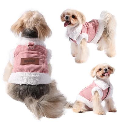 Veste Manteau Chien Coupe-vent Chaud Pour Chiens Petits Moyens Automne Hiver Vêtements Chiot Vêtements Animaux Pour Chihuahua Carlin Costumes Chat