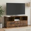 TV Cabinet Smoked Oak 102 x 34.5 x 47 cm Particleboard