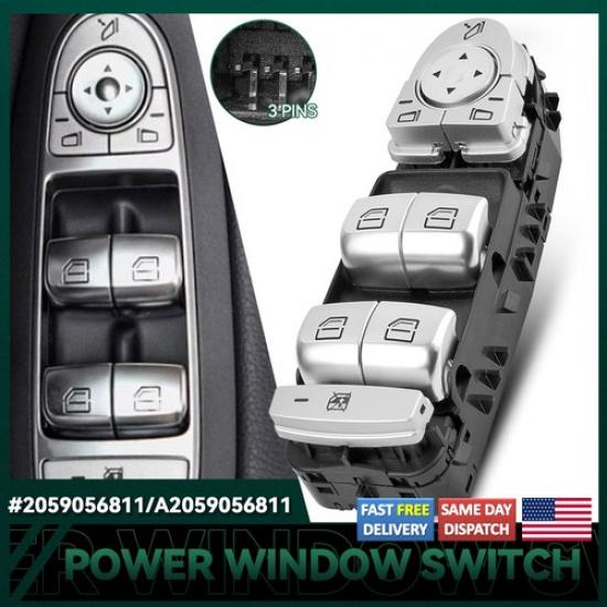 

Power Window Control Switch Driver Side for Mercedes-Benz C-CLASS 2059056811