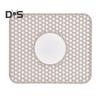 Silicone Sink Mat with Center Drain Heat-Resistant Flexible Non-Slip Design Easy To Clean Reusable Sink Protector Mat