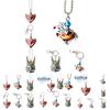 Genshin Impact Porte-clés Collier en alliage Tartaglia Xiao Accessoire Cosplay