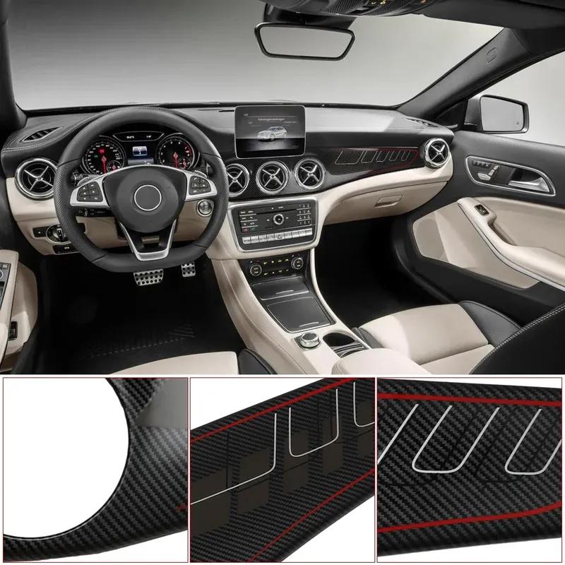 LHD Is Used for Mercedes-Benz C117 CLA X156 GLA Modified Central Control Instrument Panel Trim 2013-2018