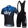 Mens Cycling Jersey Bib Shorts Set Quick Dry Breathable Road Bike Outfit Ride