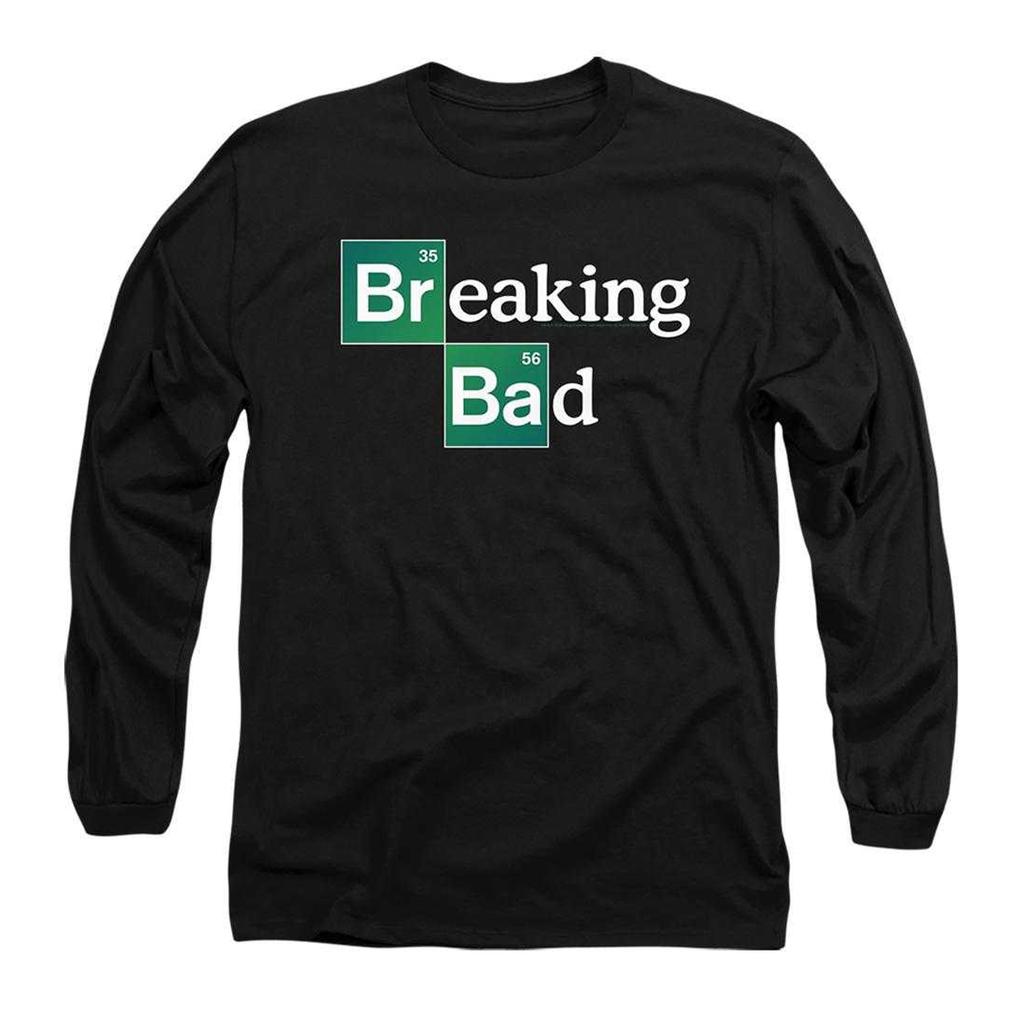 Breaking Bad Unisex Adult Logo Long-Sleeved T-Shirt