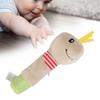 Cute Plush Cartoon Animal Baby Rattle Hand Bells Comfort Toy for Children BabyTortoise