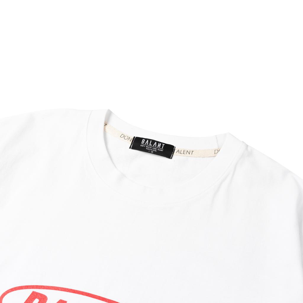 BALANT Original Stamp Logo Basic T-Shirt - White