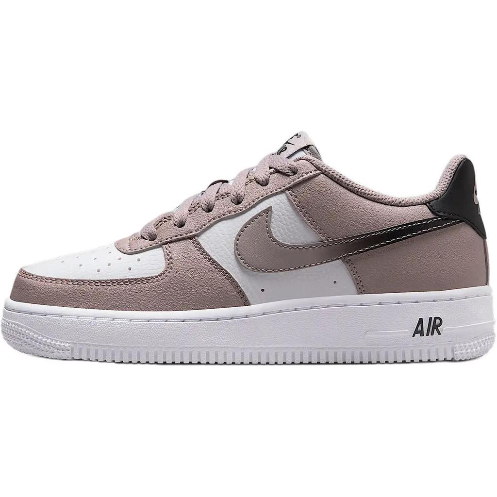 Nike Air Force 1 Low GS College Grey Kids Sneakers Black White HV6360-001