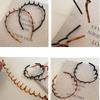 Thin Plastic Hair Band Women Hair Hoop Face Wash Hairband Sweet Non-Slip Headband  Travel